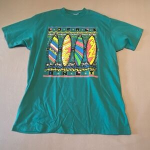VtG Surf T shirt Locals Only RARE  ? S ? Missing Tag Single Stitch '80's Top